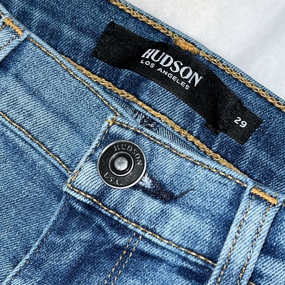 HUDSON BARBARA SUPER SKINNY JEANS (29) - Picture 10 of 15